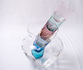 KLIMCHI &#39;Marika&#39; vase, clear TRANSPARENT KLIM24MAR204TRA