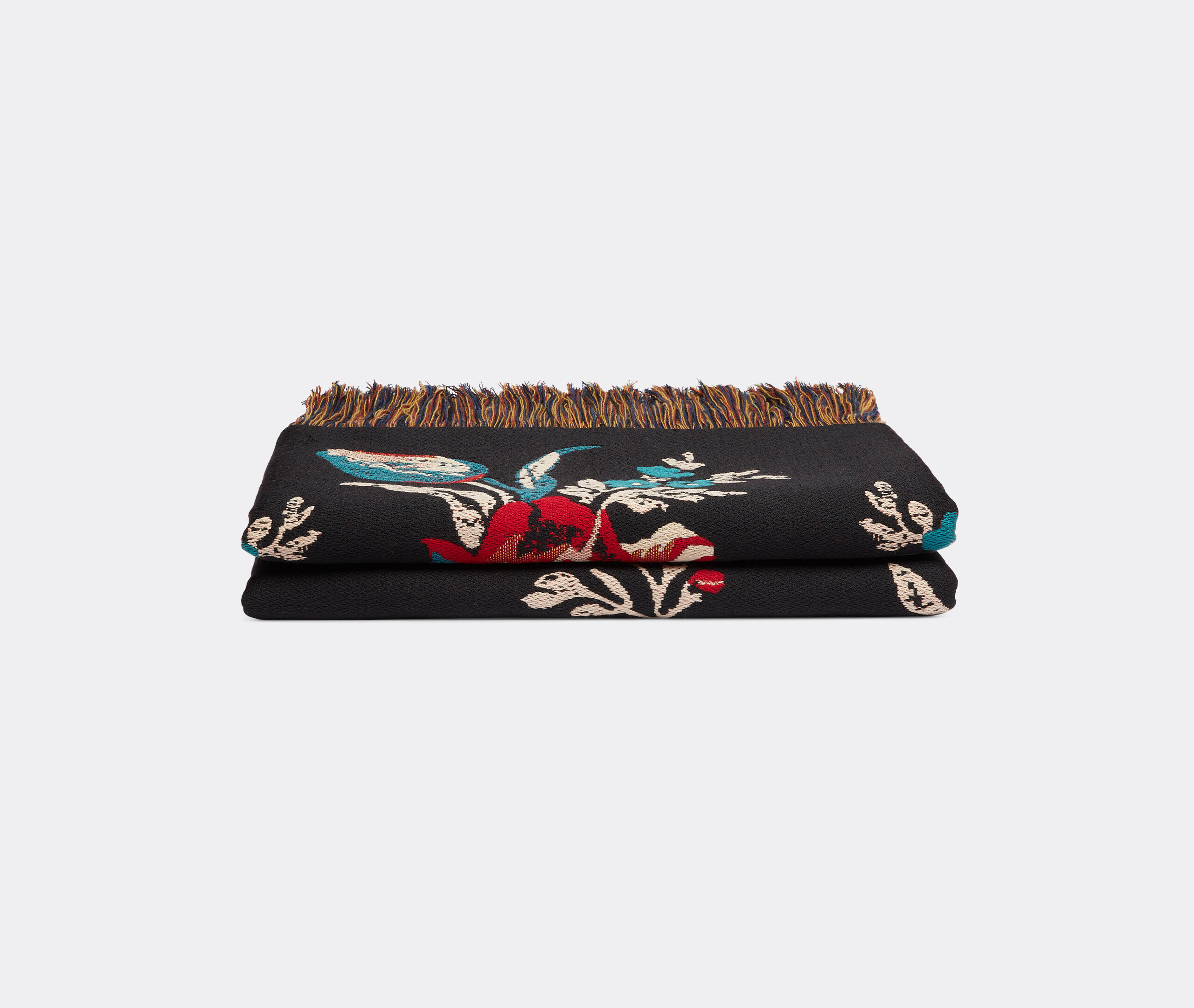 Grotesque Garden' plaid blanket by Gucci | Blankets | FRANKBROS