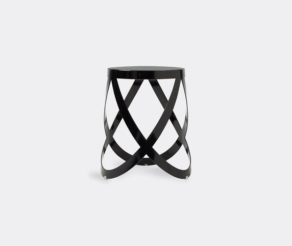 Cappellini 'Ribbon' stool, low, black