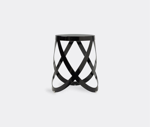 Cappellini 'Ribbon' stool, low, black Black ${masterID}