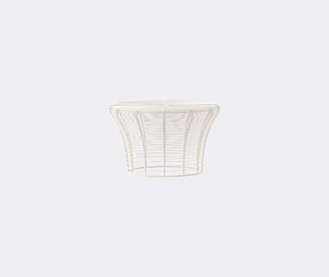 GAN 'Aram' low stool WHITE GANR20ARA070WHI