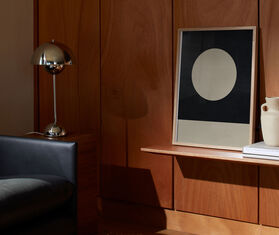 Lemon 'Rams 265' art print LIGHT BROWN LEMN21RAM449MUL