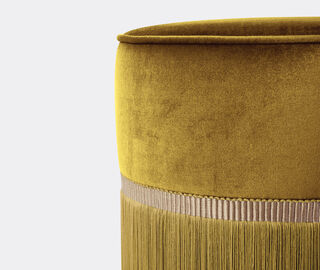 Lorenza Bozzoli Couture 'Couture' ottoman, small, yellow YELLOW LOBO20COU264YEL