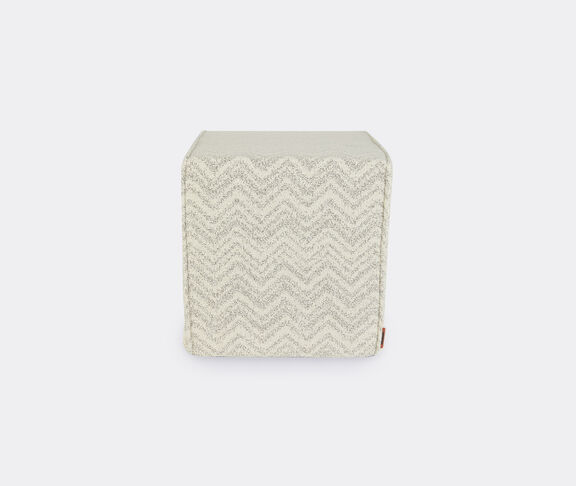Missoni 'Columbia' pouf cube, natural undefined ${masterID}