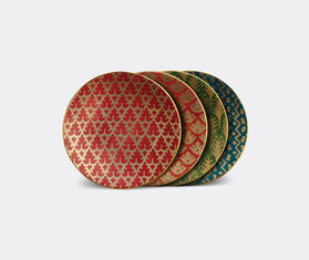 L&#39;Objet &#39;Fortuny&#39; canape plate, set of four MULTICOLOUR LOBJ23FOR790MUL