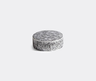 Cassina 'Post Scriptum' circle container, black WHITE CASS22POS034MUL