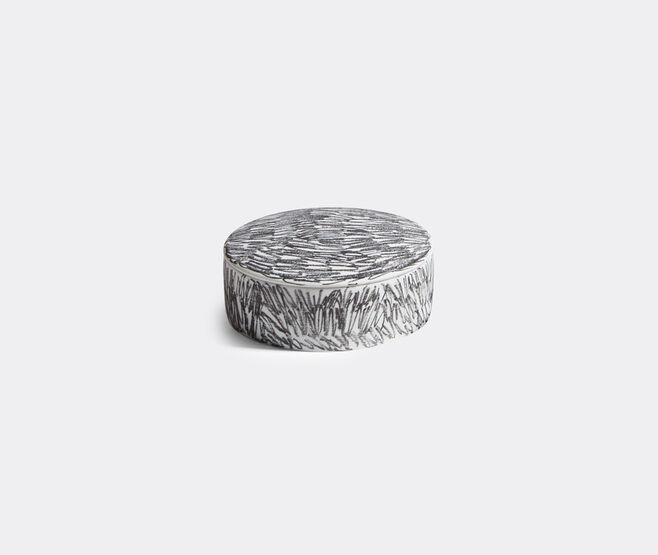 Cassina 'Post Scriptum' circle container, black WHITE CASS22POS034MUL