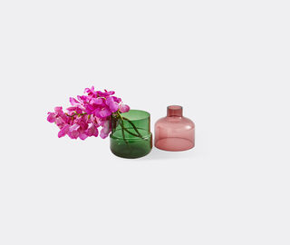 POLSPOTTEN 'Formy' vase, small, pink and green MULTICOLOUR POLS25VAS973MUL