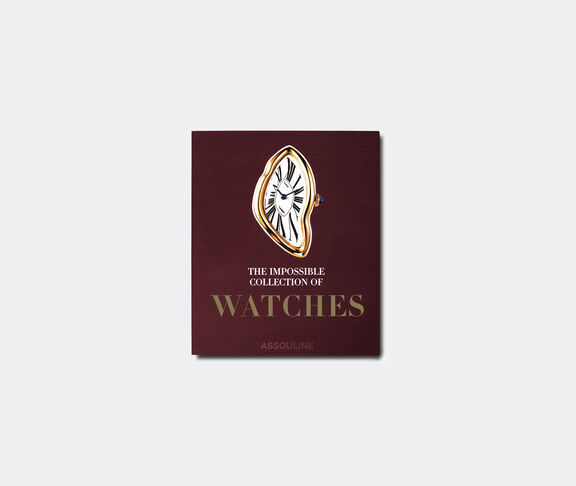 Assouline 'Impossible Collection of Watches' BURGUNDY ASSO21IMP105BUR