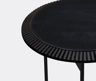 Zanat 'Piano' table, small, black on black BLACK ZANA20PIA602BLK