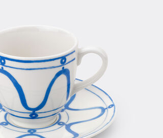 THEMIS Z 'Serenity' tea cup and saucer, blue BLUE THEM24SER078BLU