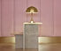 Louis Poulsen 'Panthella 250' LED table lamp, brass Brass LOPO23PAN375BRA