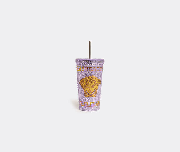 Versace 'Medusa' studded travel cup mug, lilac Lilac ${masterID}