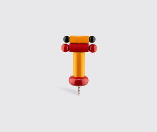 Alessi '100 Values Collection' corkscrew, yellow MULTICOLOUR ALES21COR454MUL