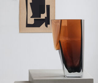 Serax 'Dunk 8' vase, brown BROWN SERA25DUN402BRW