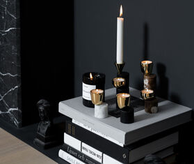 Skultuna 'Streamers', model B, black MULTICOLOUR SKUL20STR651BLK