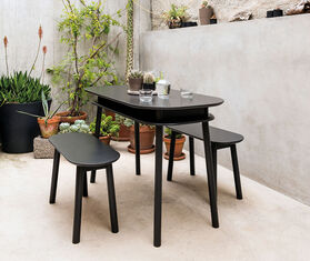 Sch&ouml;nbuch &#39;Bureau&#39; table, black BLACK SCHO19BUR818BLK