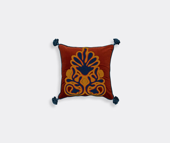House of Capricorn 'Teles' cushion, orange BURGUNDY HOCA26TEL254BUR