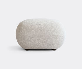 101 Copenhagen &#39;Toe&#39; ottoman, boucl&eacute; WHITE COPH25TOE977WHI