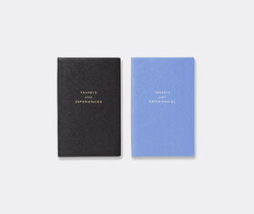 Smythson &#39;Travels and Experiences&#39; notebook, Nile blue BLUE SMYT19TRV871BLU