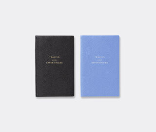 Smythson 'Travels and Experiences' notebook, Nile blue BLUE SMYT19TRV871BLU