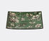 Gucci 'Flora Sketch' tray, green and ivory green GUCC23CHA271GRN