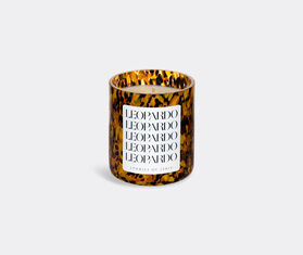 Stories of Italy 'Macchia su Macchia' scented candle, Leopardo BLACK STLY20MAC572BRW