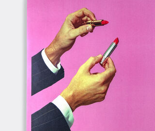 Seletti 'Lipsticks' placemat PINK SELE21TOI010PIN