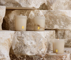 Trudon 'Atria' alabaster candle WHITE CITR21ATR648WHI