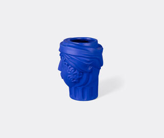 Seletti 'Magna Graecia, Woman' terracotta vase, cobalt blue BLUE SELE25TER010BLU
