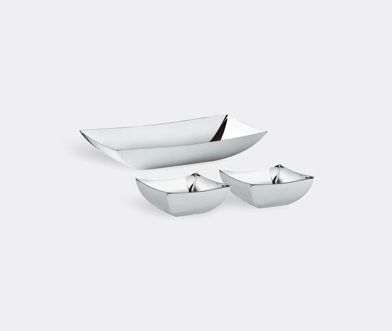 Sambonet 'Linea Q' bowl, set of three Silver SAMB22LIN335SIL