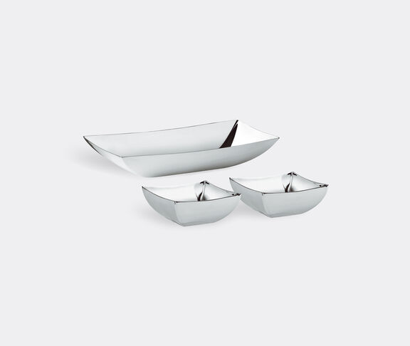 Sambonet 'Linea Q' bowl, set of three Silver ${masterID}