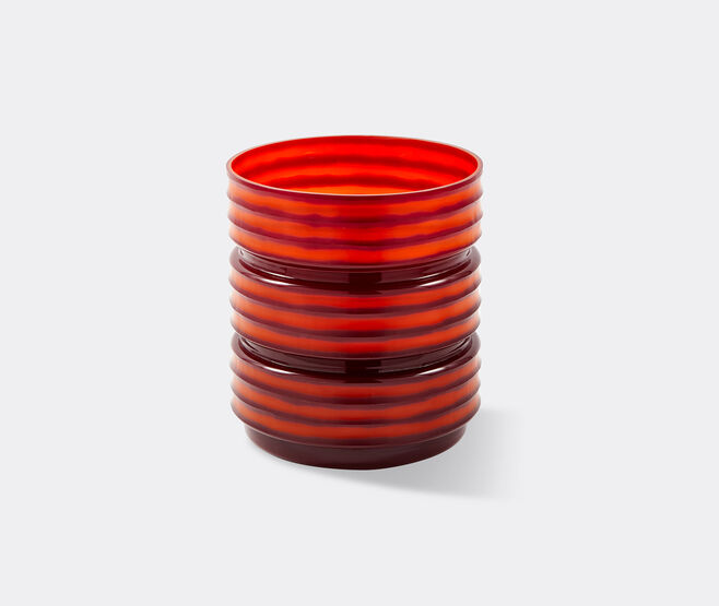 POLSPOTTEN 'Layer' vase, large, red CORAL POLS25VAS577COR