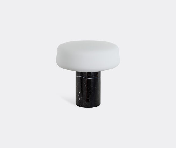Case Furniture 'Solid Table Light', Nero Marquina marble, large, US plug Nero Marquina Marble ${masterID}