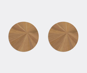 HestiaLiving &#39;Soleil&#39; round tablemat, set of two, bronze BRONZE HELI25SOL399BRZ