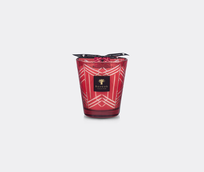 Baobab Collection 'Heritage Cernay'  candle, medium, red RED BAOB25SCE913RED