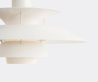 Louis Poulsen 'PH 5' pendant light, monochrome white, US plug WHITE LOPO23PH5713WHI