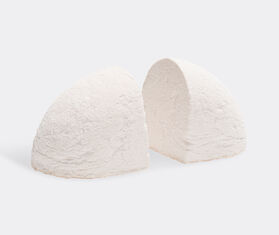 Valerie_objects 'Brick' bookend, white WHITE VAOB19BRI618WHI