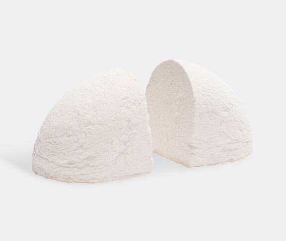 Valerie_objects 'Brick' bookend, white WHITE VAOB19BRI618WHI