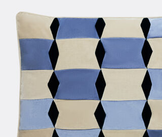 Christina Lundsteen 'Florence' cushion, lilac, dusty white and new petrol MULTICOLOUR CHLU26FLO568MUL