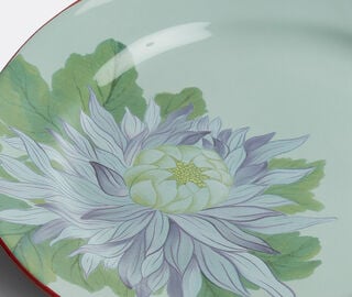 Pierre-Louis Mascia Floral dinner plate, chrysanthemum, light blue LIGHT BLUE PLMA26PLA657LBL