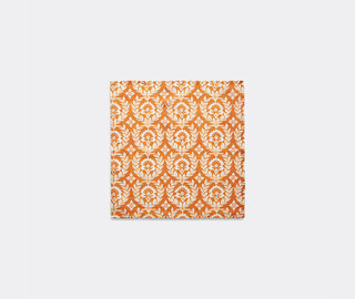 La DoubleJ 'Siena Garland' large napkin, set of two ORANGE LADJ23NAP567MUL