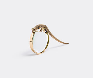 L'Objet 'Gecko' magnifying glass GOLD LOBJ15GEC305GOL