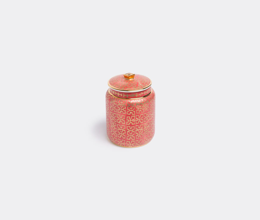 L'Objet 'Fortuny' canister, small  LOBJ18FOR145RED