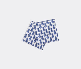 La DoubleJ 'Pineapple Blu' napkin, set of two BLUE LADJ22LAR686BLU