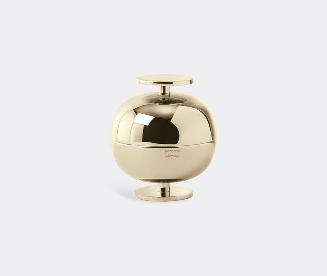 Sambonet 'Gio Ponti' luxury centrepiece, small, champagne MULTICOLOUR SAMB20CEN911WHI
