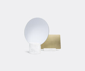 Aparentment 'Marblelous' sun mirror WHITE APAR15MAR260WHI
