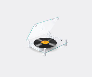 Transparent 'Transparent' turntable, white WHITE TRAN24TRA238WHI