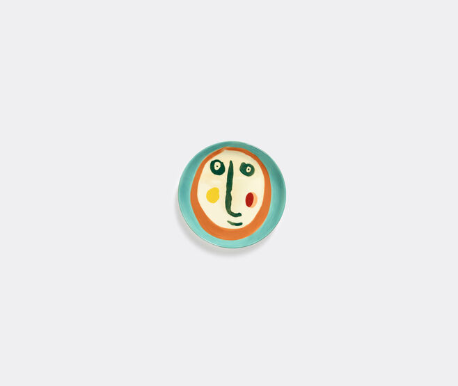 Serax 'Feast Face 2' plate, extra small, set of four MULTICOLOUR SERA21PLA099MUL