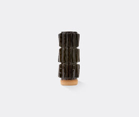 POLSPOTTEN 'Structure' vase, black BLACK POLS25VAS251BLK